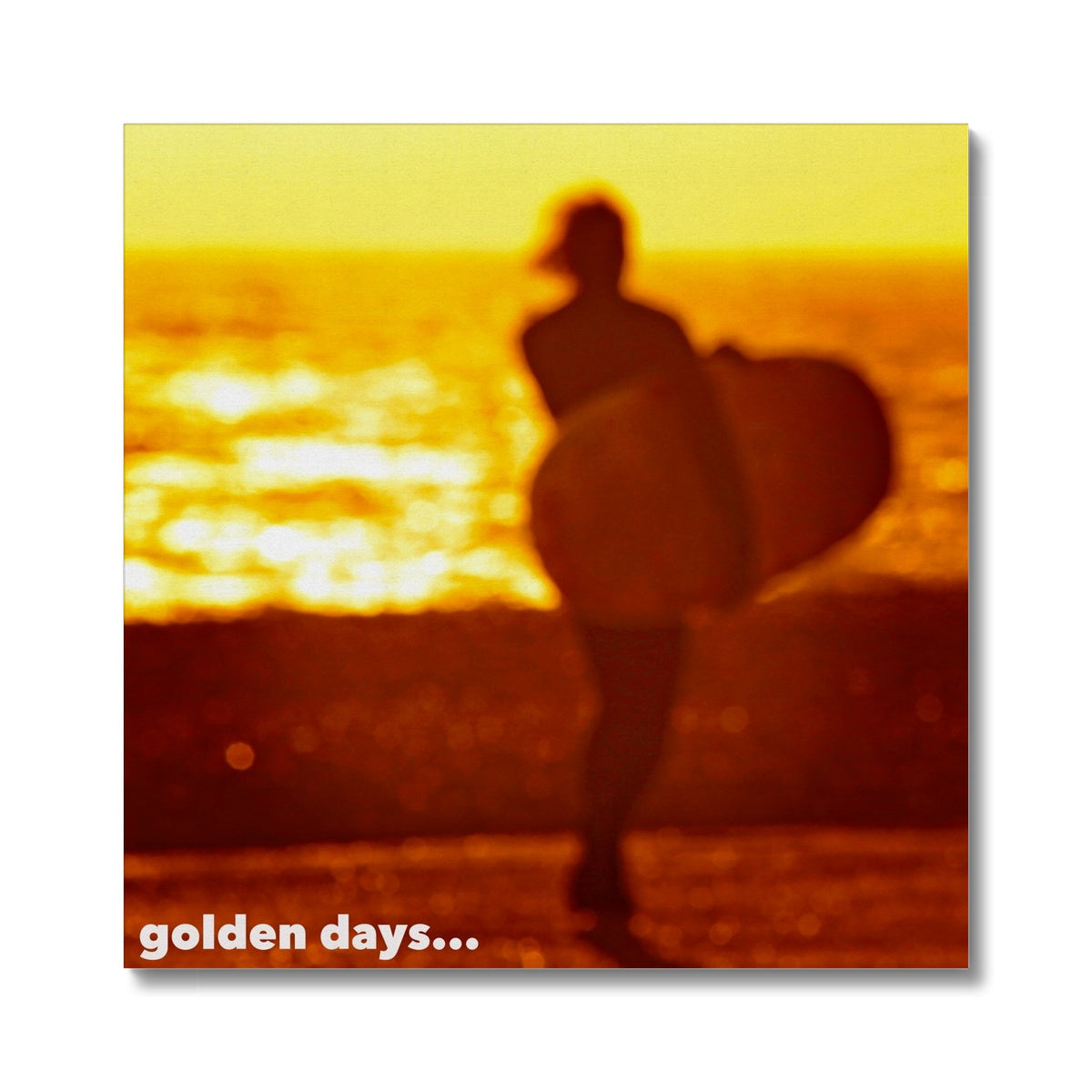 Golden Days Canvas
