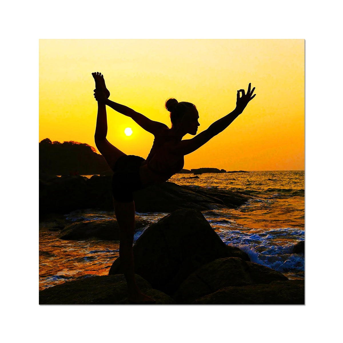 Yoga Dancer - Photo Art Print