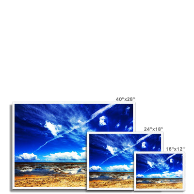 Bahia Electric Aqua Blue II - Brasil - Framed Print | Feel Good Images