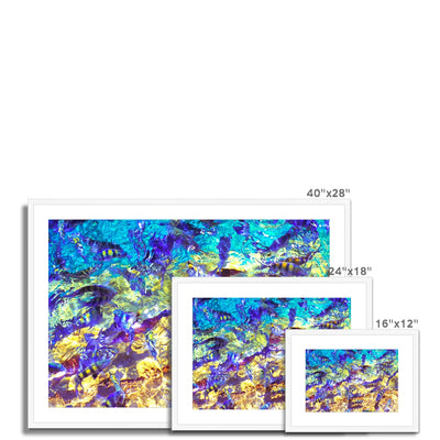 La Natural Piscina - San Andres Colombia - Framed & Mounted Print | Feel Good Images