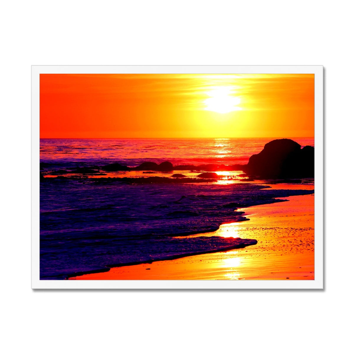 Sunset Dreams - California Framed Print