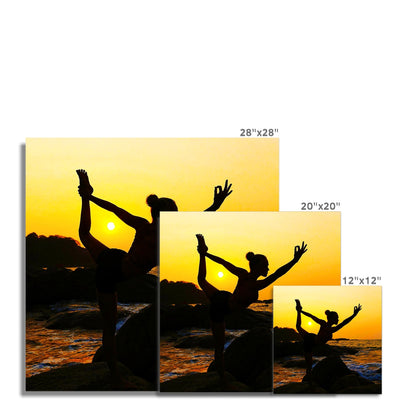Yoga Dancer - Photo Art Print | Feel Good Images