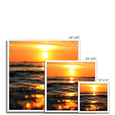 Golden Sea Vibes - Framed Print | Feel Good Images