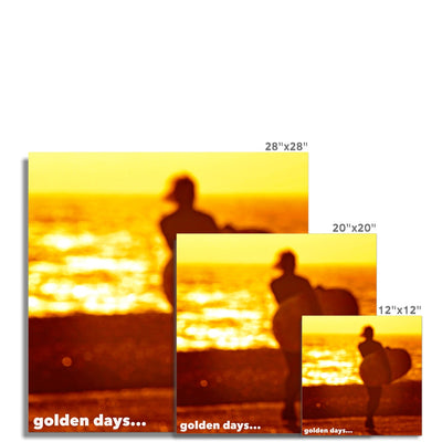 Golden Surf Days - Photo Art Print | Feel Good Images