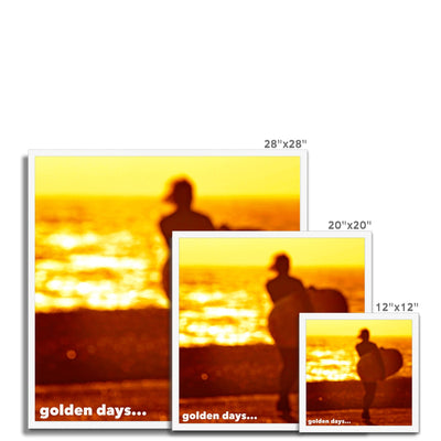 Golden Days - Framed Print | Feel Good Images