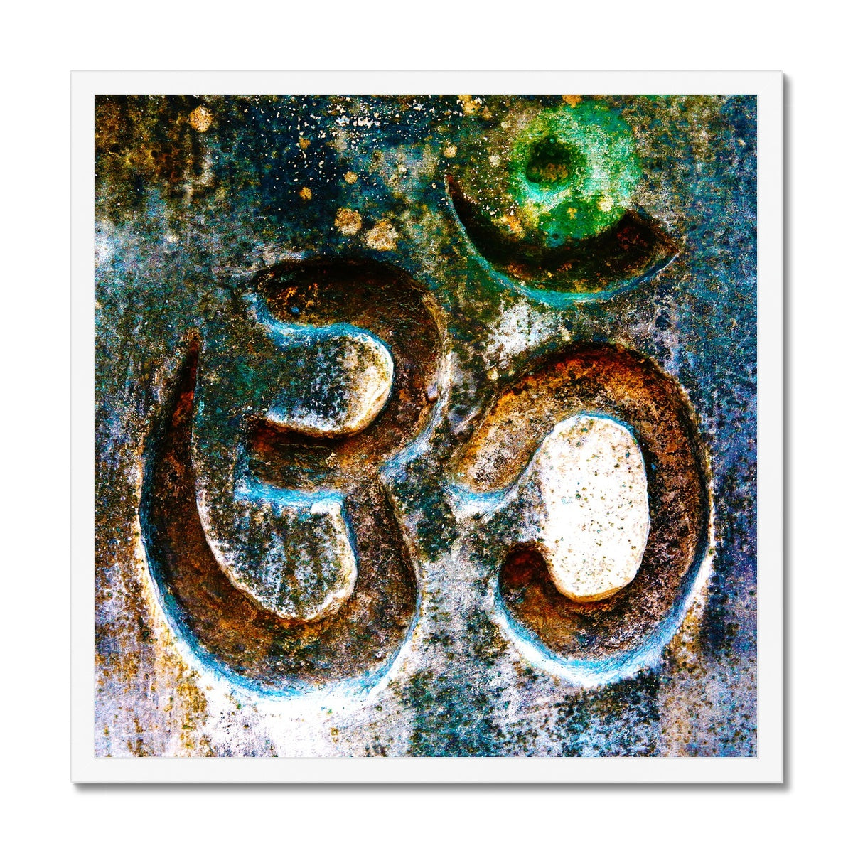 OM Framed Print
