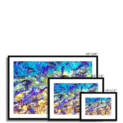 La Natural Piscina - San Andres Colombia - Framed & Mounted Print | Feel Good Images