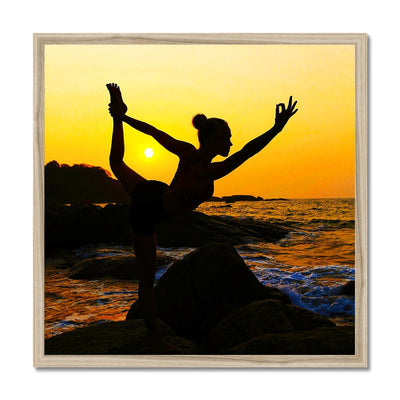 Yoga Dancer - Framed Print | Feel Good Images