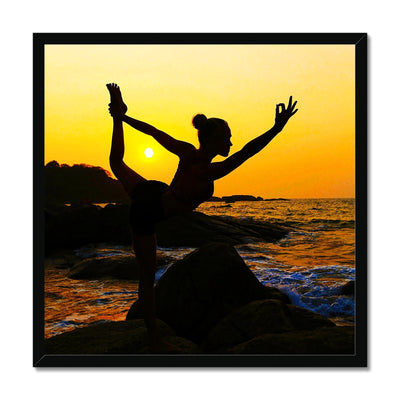 Yoga Dancer - Framed Print | Feel Good Images