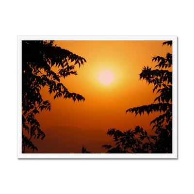 Golden Sun Glow Framed Print | Feel Good Images