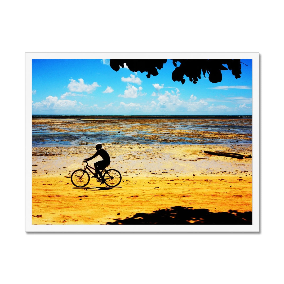 Bahia Bicyle Dreams - Brasil Framed Print