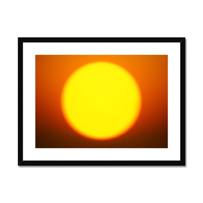 Golden Sun Dreams - Landscape Framed & Mounted Print | Feel Good Images