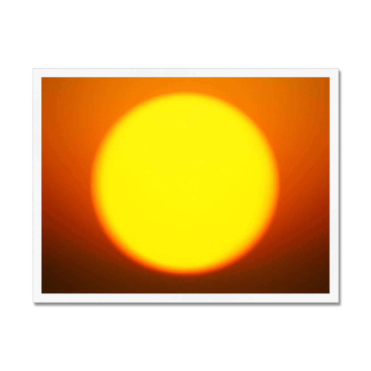 Golden Sun Dreams - Landscape Framed Print