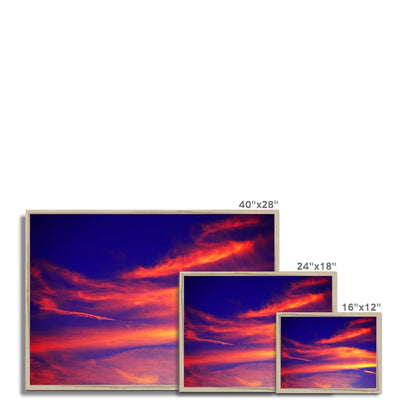 Electric Magical Sky Framed Print | Feel Good Images