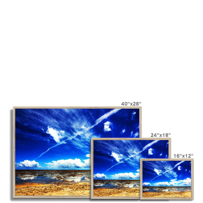 Bahia Electric Aqua Blue II - Brasil - Framed Print | Feel Good Images