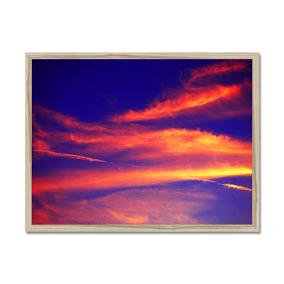 Electric Magical Sky Framed Print | Feel Good Images