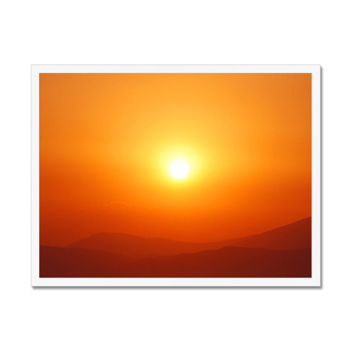 Super Sun Joy - Framed Print